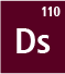 Darmstadtium isotope: Ds-267, Ds-268, Ds-269, Ds-270, Ds-271, Ds-272, Ds-273, Ds-280, Ds-281
