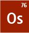 Osmium isotopes: Os-184, Os-186, Os-187, Os-188, Os-189, Os-190, Os-192