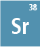 Strontium isotopes: Sr-84, Sr-86, Sr-87, Sr-88