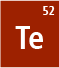 Tellurium isotopes: Te-120, Te-122, Te-123, Te-124, Te-125, Te-126, Te-128, Te-130