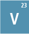 Vanadium isotopes: V-50, V-51