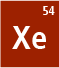 Xenon isotopes: Xe-124, Xe-126, Xe-128, Xe-129, Xe-130, Xe-131, Xe-132, Xe-134, Xe-136