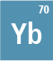 Ytterbium isotopes: Ty-168, Yb-170, Yb-171, Yb-172, Yb-173, Yb-174, Yb-176